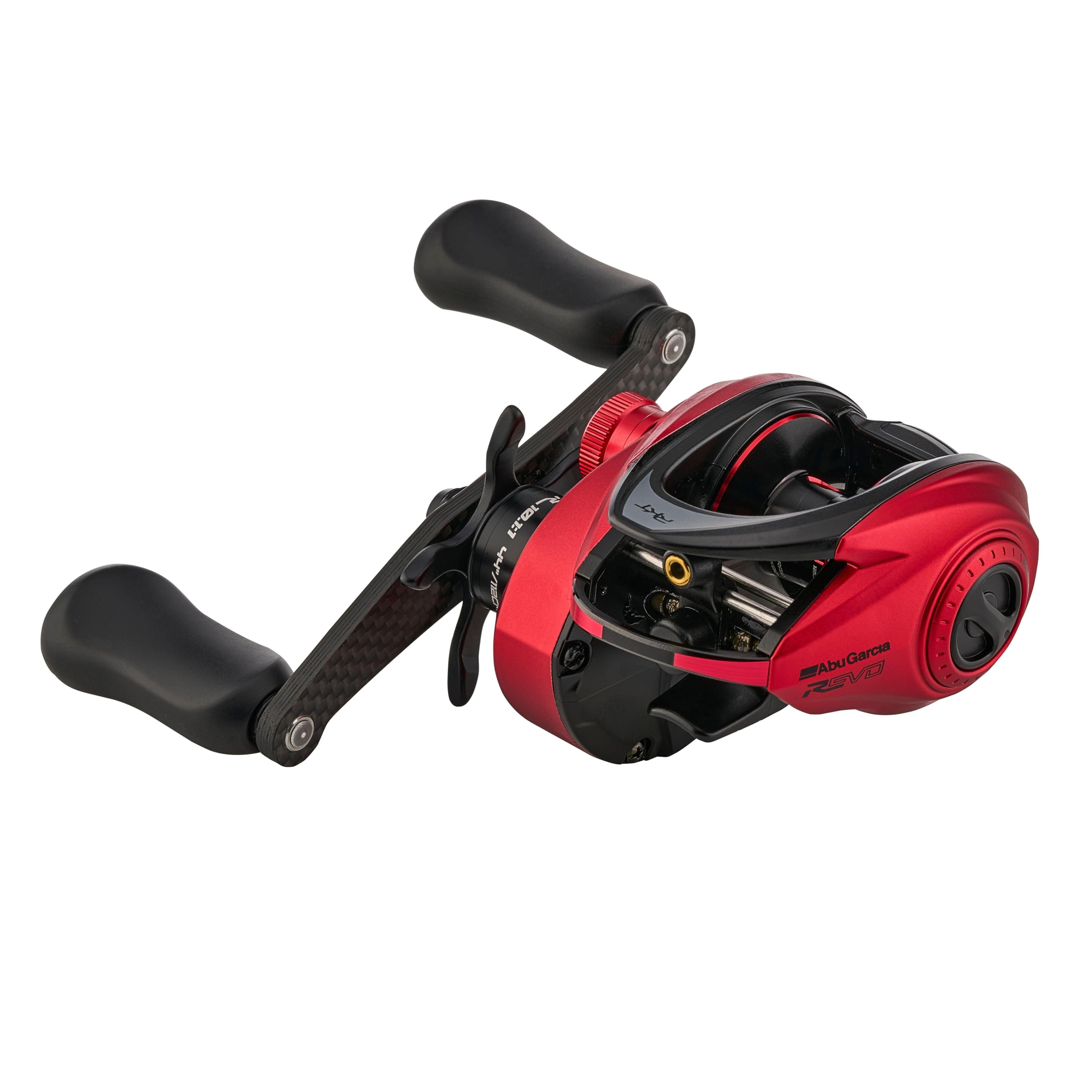 Abu Garcia Revo Rocket low-profile baitcast reel front view