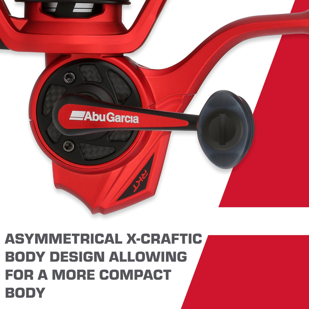 AM-G fully machined gear set inside the reel