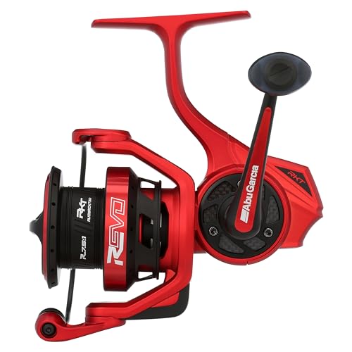 Abu Garcia Revo Rocket rotor design close-up for stable cranking.