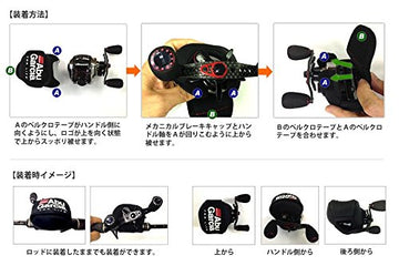 Abu Garcia Revo Neoprene Cover 6000 - side view