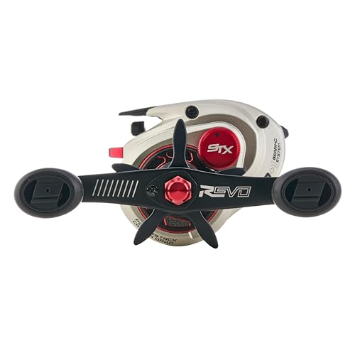 Abu Garcia Revo STX IVCB-6 braking system closeup enables smooth, controllable braking