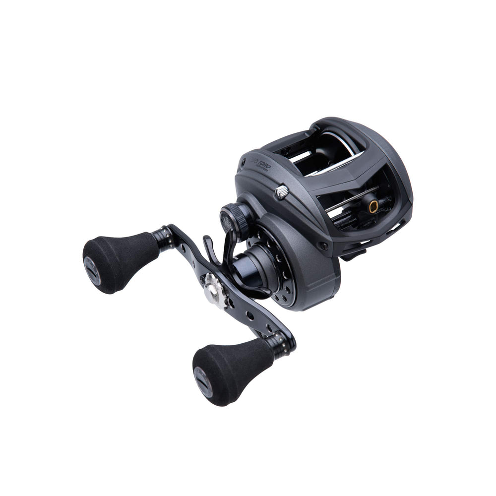 Close-up side view of Revo Toro Beast 60LP low-profile reel