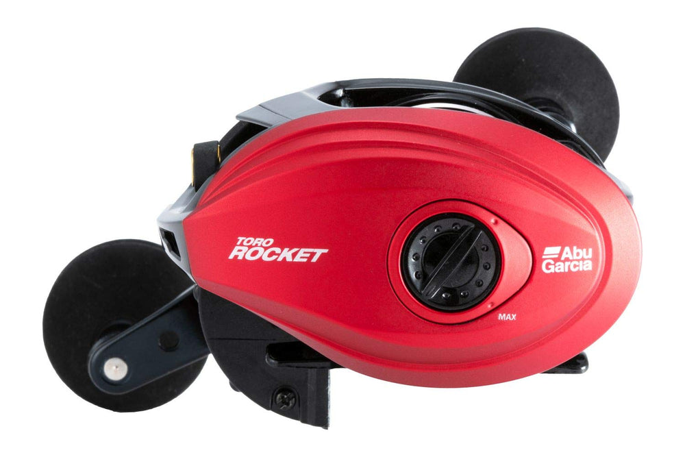 Abu Garcia Revo Toro Rocket LP reel drag system with strong stopping power.