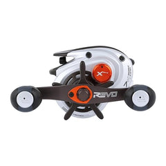 Abu Garcia Revo X BFS Low Profile Reel with bow handle detail for comfortable grip