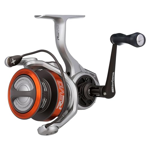 Abu Garcia Revo X Spinning Reel 40 Silver side profile