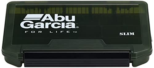 Abu Garcia VS-3010NS lure case, olive clasp, one-touch access for quick organization.