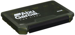 Abu Garcia VS-3010NS lure case, olive front view, slim design for compact packing.