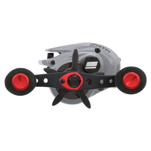 Abu Garcia Zata Duragear brass gear extends gear life for frequent casting sessions.