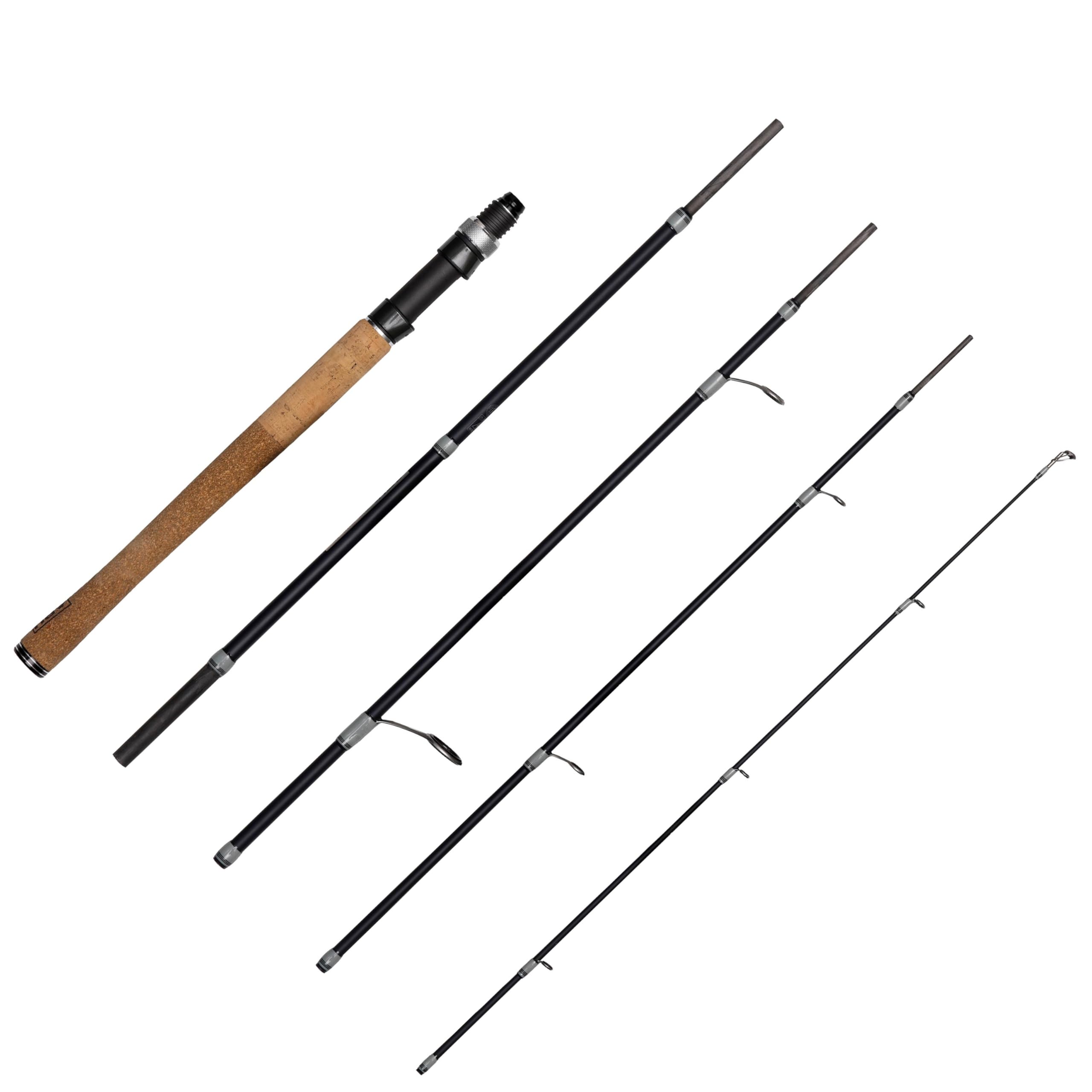 Abu Garcia ZoomSafari full rod in bag, travel-ready for on-the-go anglers.
