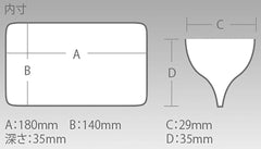Inside view shows double-sided storage for five lures per side