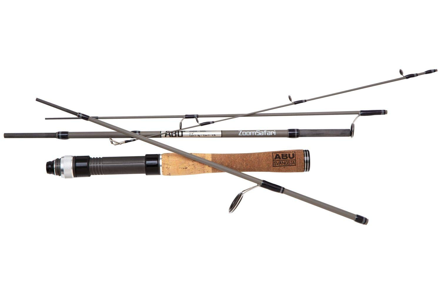 Abu Garcia crest-mark grip featuring comfortable hold and classic detail.