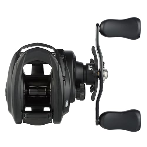 Abu Garcia Max Predator LP Duragear brass gear close-up