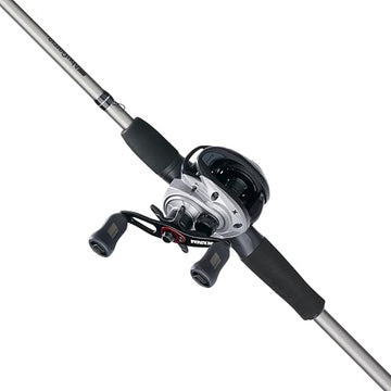 Abu Garcia Max X 6 foot 6 inch rod in graphite composite with durable stainless guides.