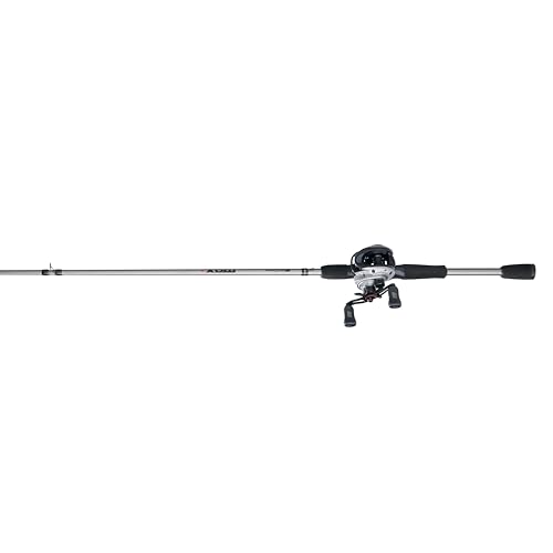 Assembled Abu Garcia Max X combo ready for precision freshwater casting.