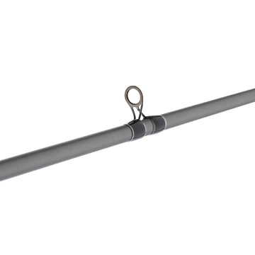 Split EVA rod handle on Abu Garcia Max X for steady grip.