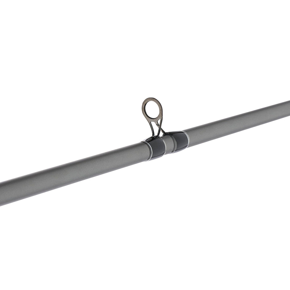 Split EVA rod handle on Abu Garcia Max X for steady grip.