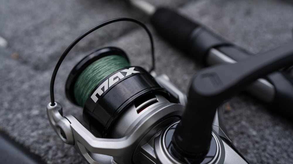 Abu Garcia Max X Rocket Line Management for better line control.
