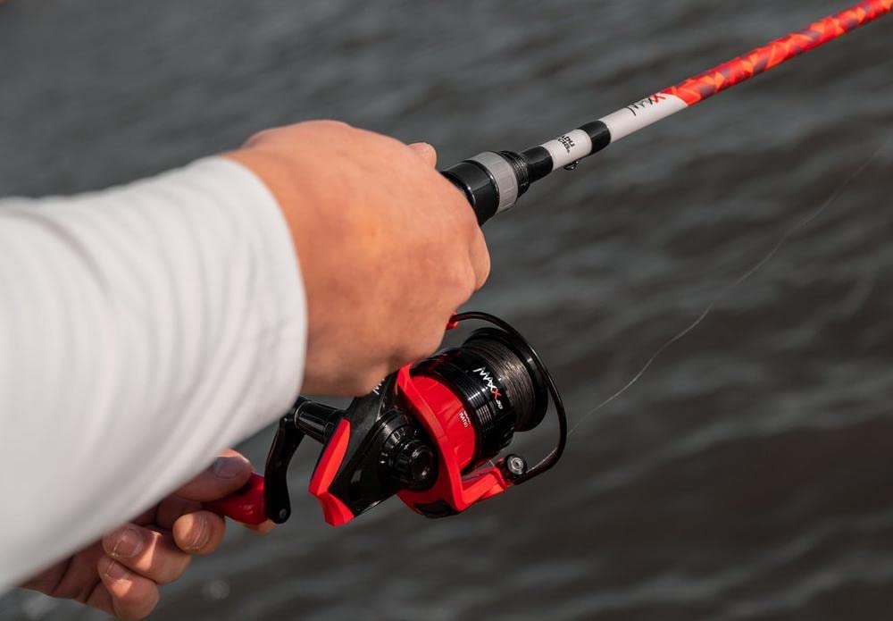 Abu Garcia Max X four bearings deliver consistently smooth operation