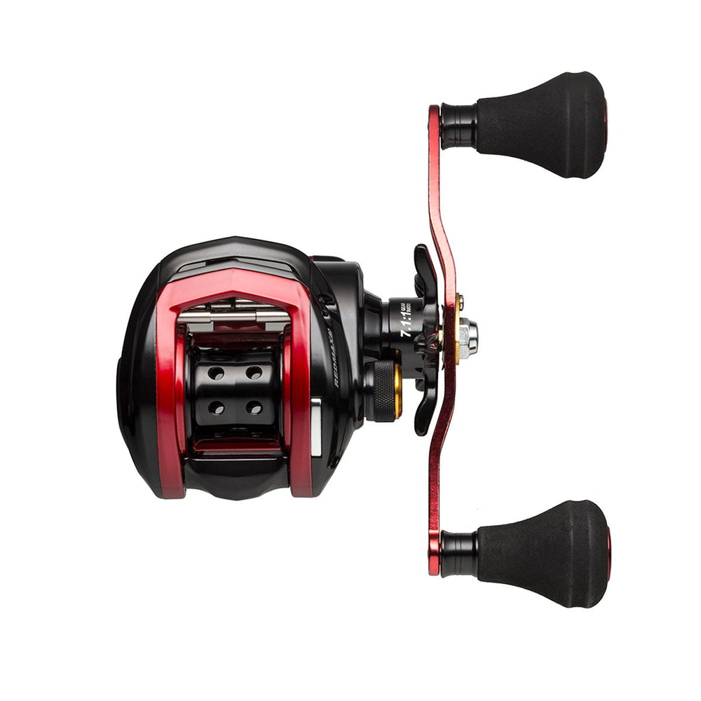 AbuGarcia Redmax Ship3 double-handle design improves grip
