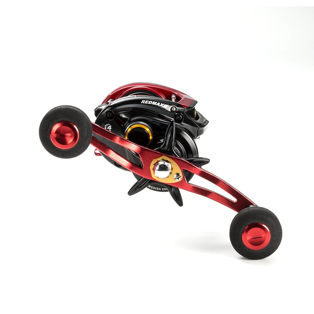 AbuGarcia Redmax Ship3 recessed reel foot for stability
