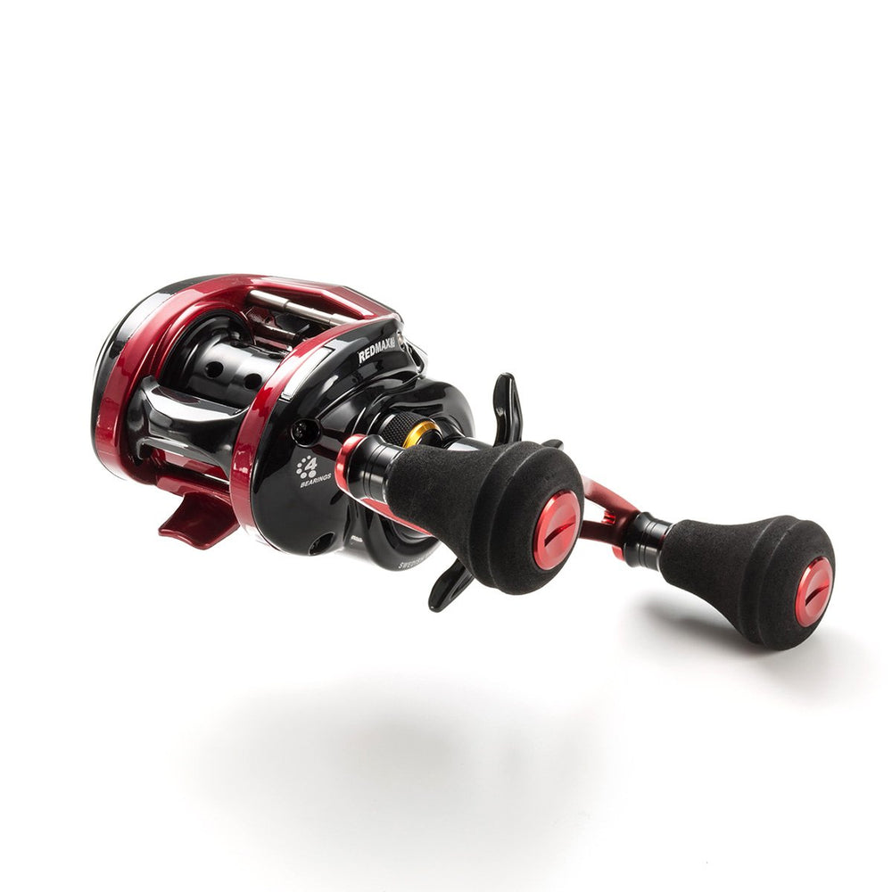 AbuGarcia Redmax Ship3 rocket/clutch feature for rapid engagement
