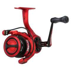 Abu Garcia Revo Rocket spinning reel held in hand for comfortable grip.