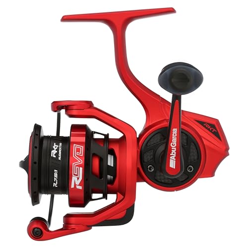 Open spool view of Revo Rocket reveals braid-ready gearing.