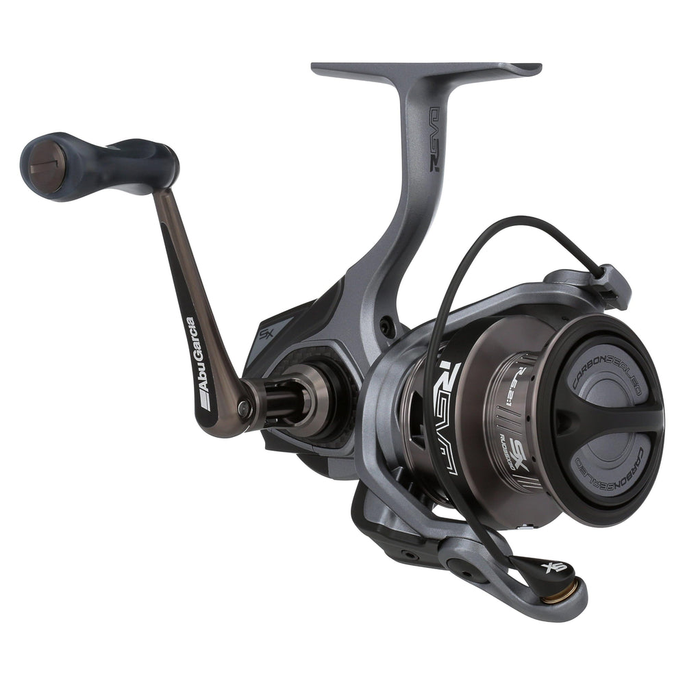 Abu Garcia Revo SX V-Spool improves line lay for precise casting.