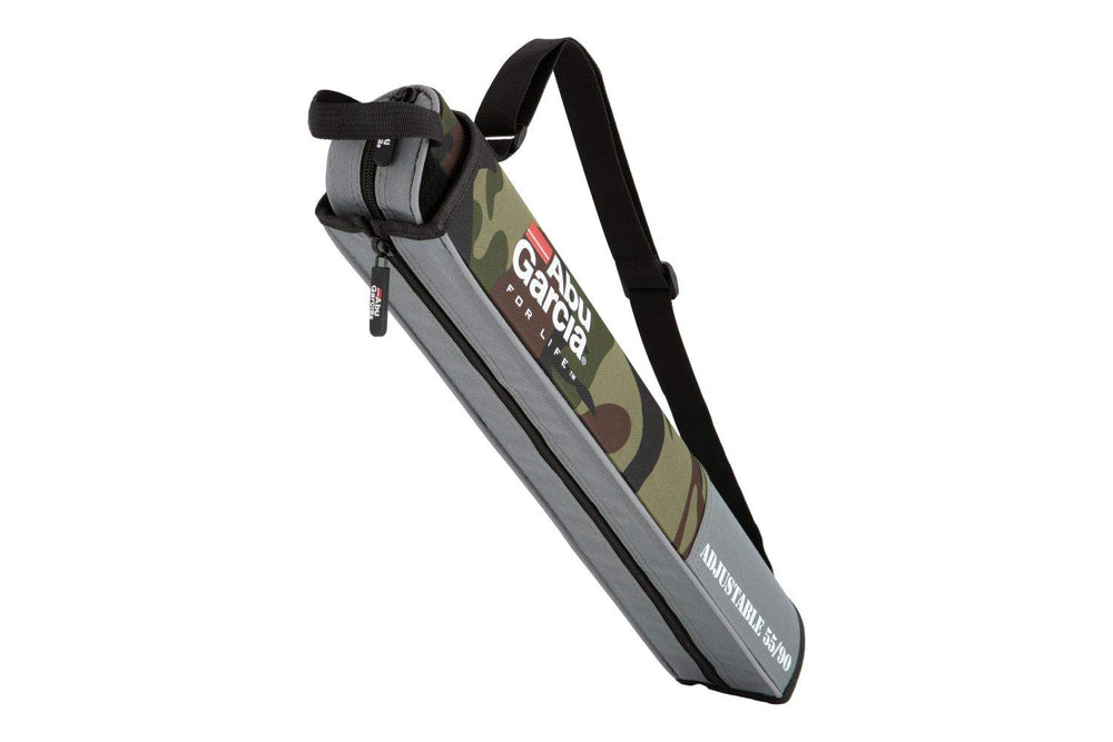 Abu Garcia rod case side view highlighting lightweight, compact storage