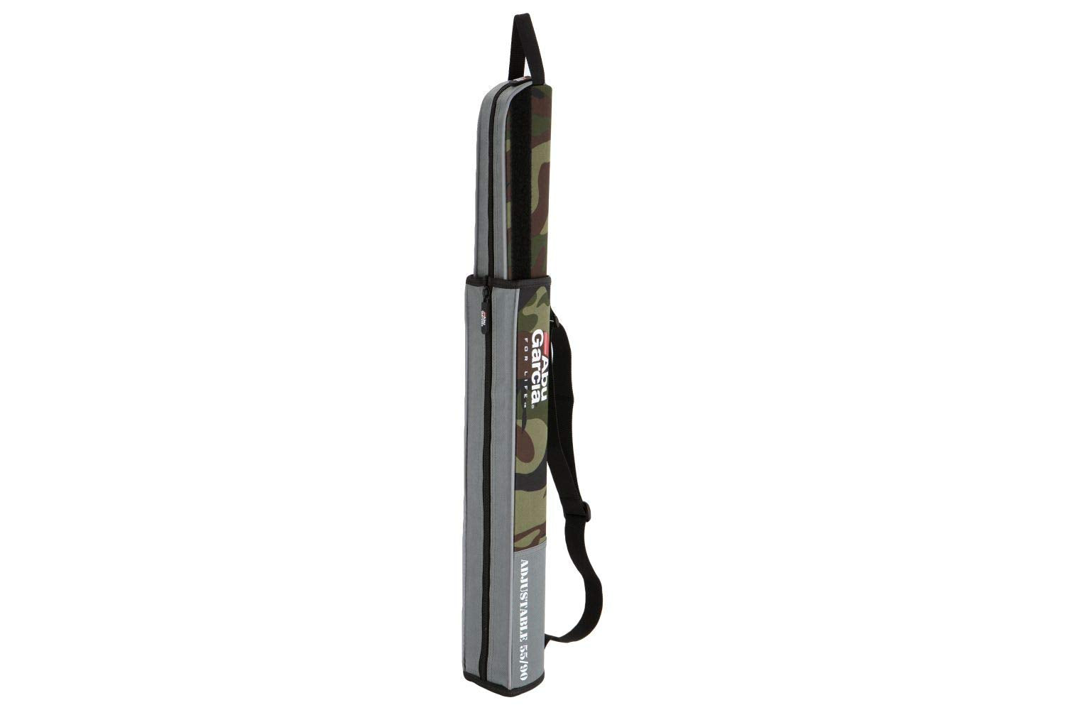 Abu Garcia semi-hard rod case top view showing compact silhouette