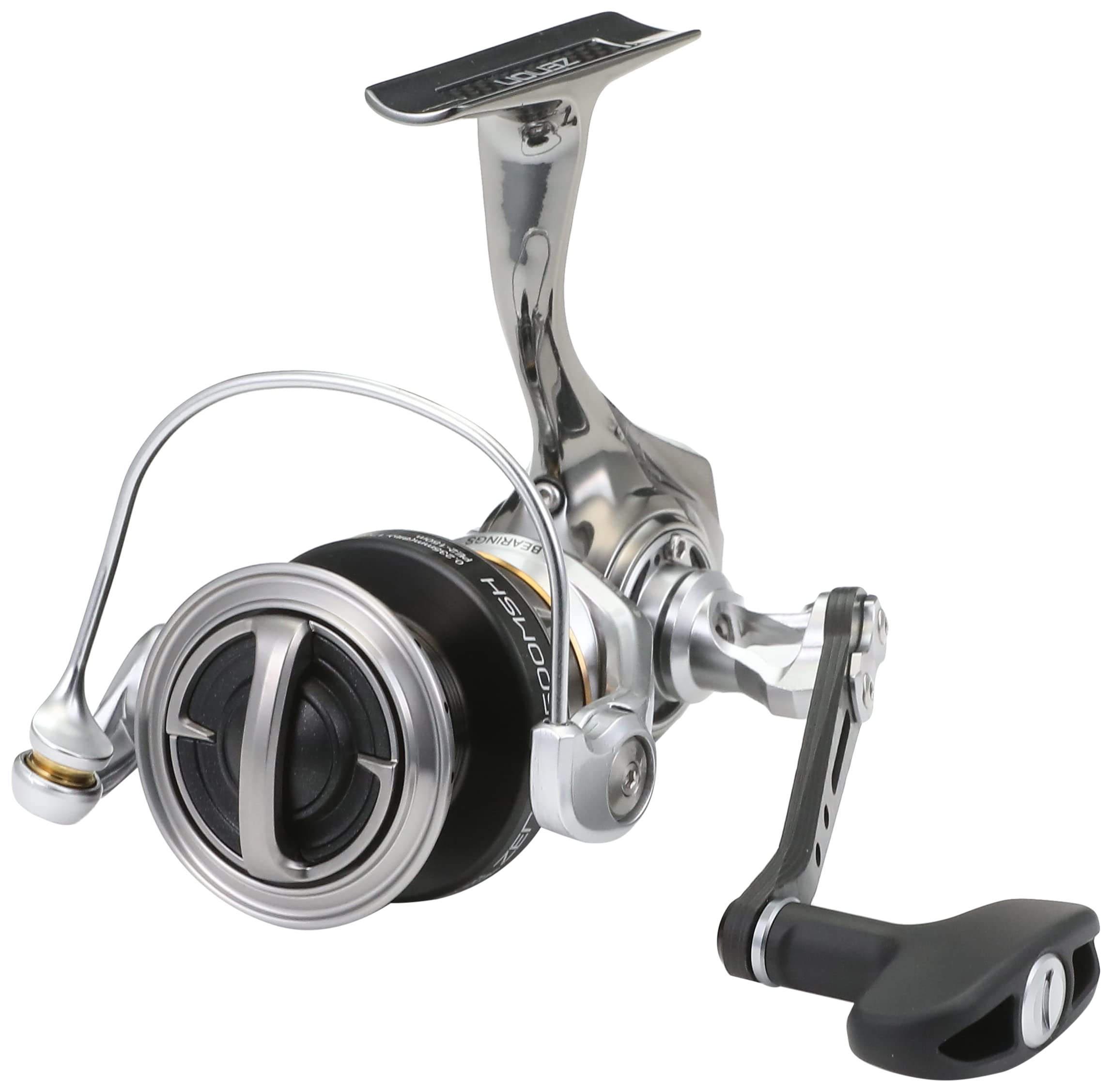 Abu Garcia Zenon 2500MSH feathermetal body reduces weight while keeping rigidity under load.