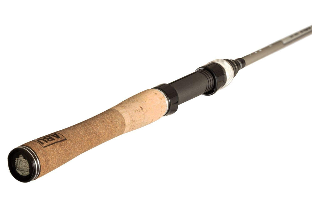 Abu Garcia ZMSS-505L spinning Zoom Safari 5ft rod, travel-ready for quick trips.