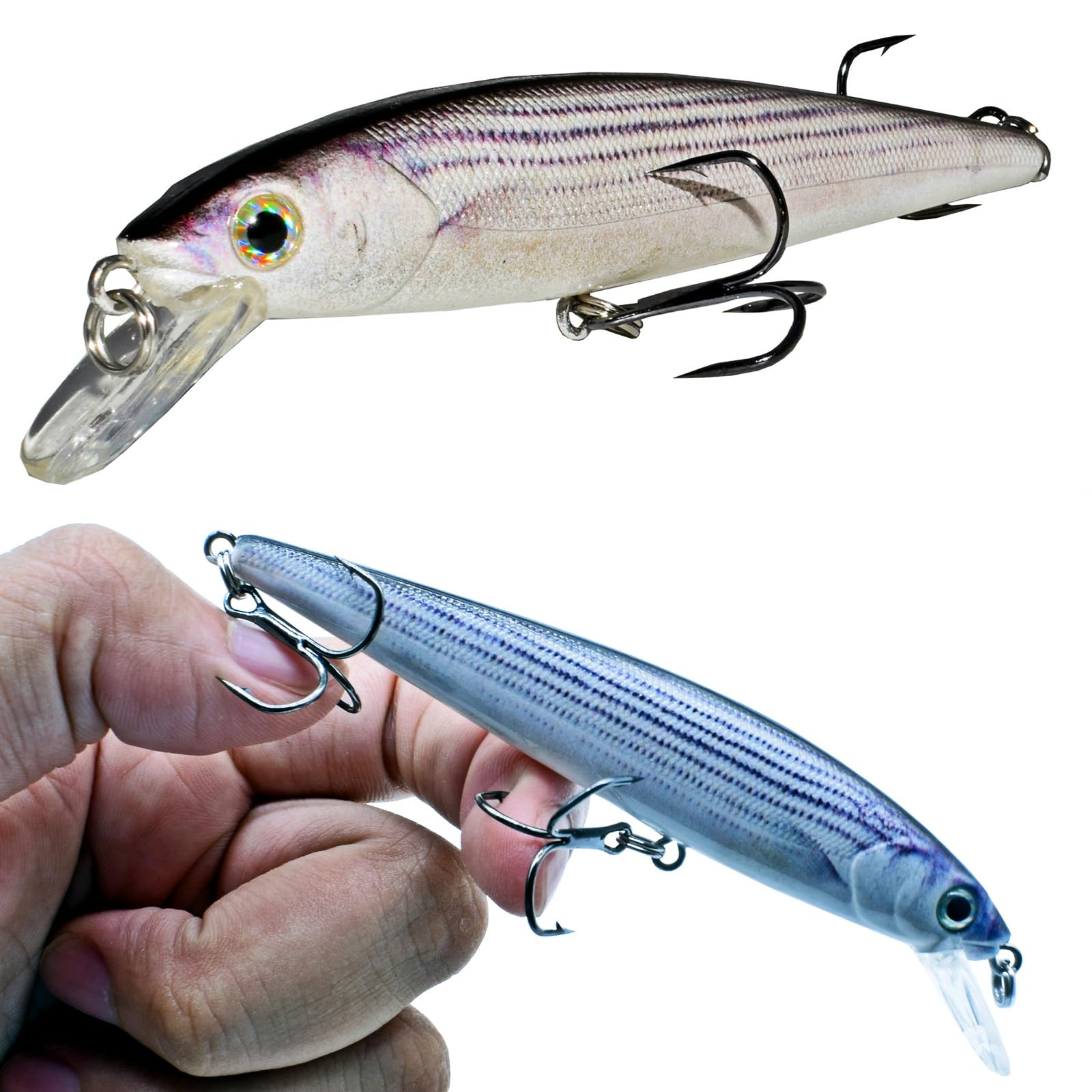 Abziyat reusable lure emphasizes eco-friendly, long-lasting fishing gear.