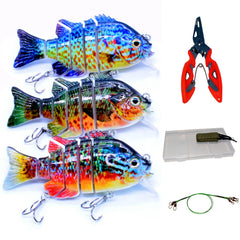 Abziyat sunfish swimbait 4in with lifelike bluegill coloring attracts bass and trout.