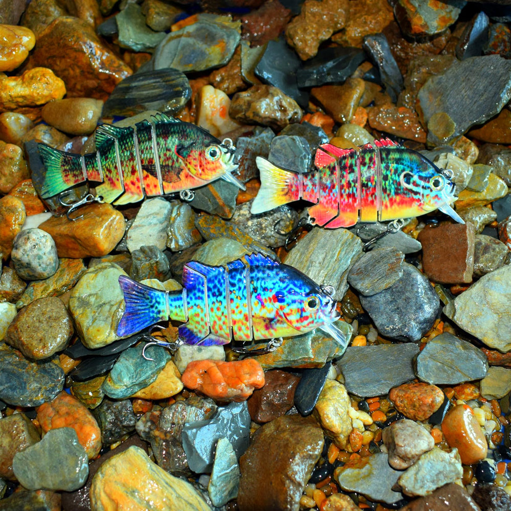 Abziyat swimbait water action supports versatile presentation options.