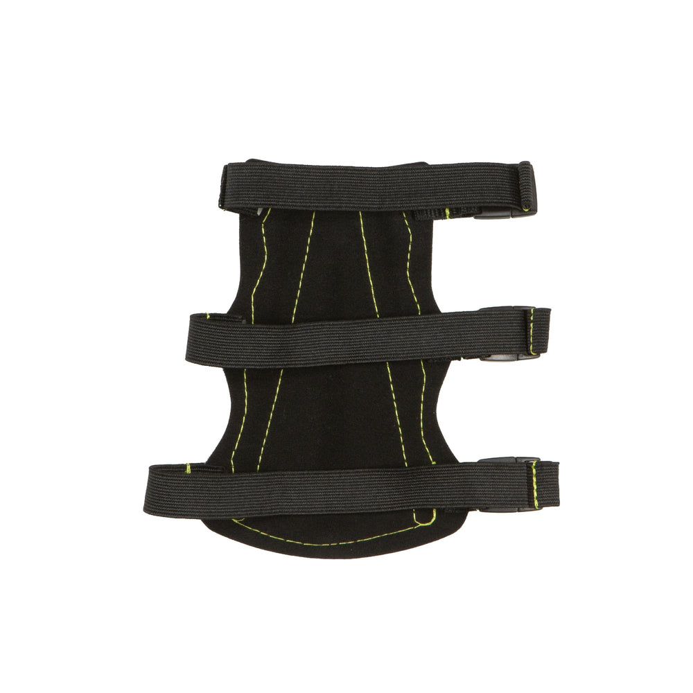 AC ALLEN armguard with one-handed adjustment highlighted for quick, personalized fit.