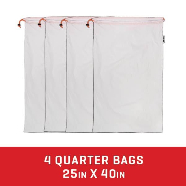 AC ALLEN Backcountry Quarter Bag breathable fabric promotes air circulation to slow spoilage.