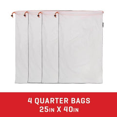 AC ALLEN Backcountry Quarter Bag breathable fabric promotes air circulation to slow spoilage.