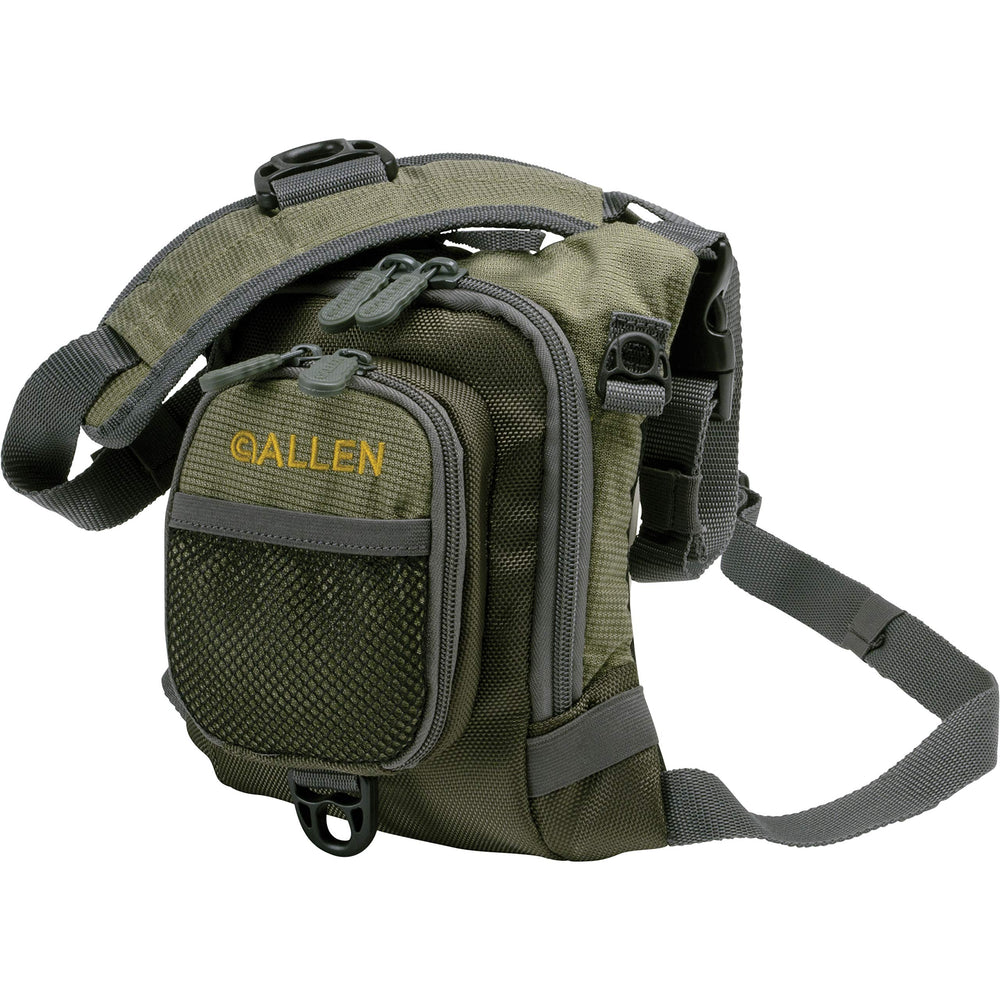 AC ALLEN Bear Creek workstation for the chest pack keeps flies organized on the river
