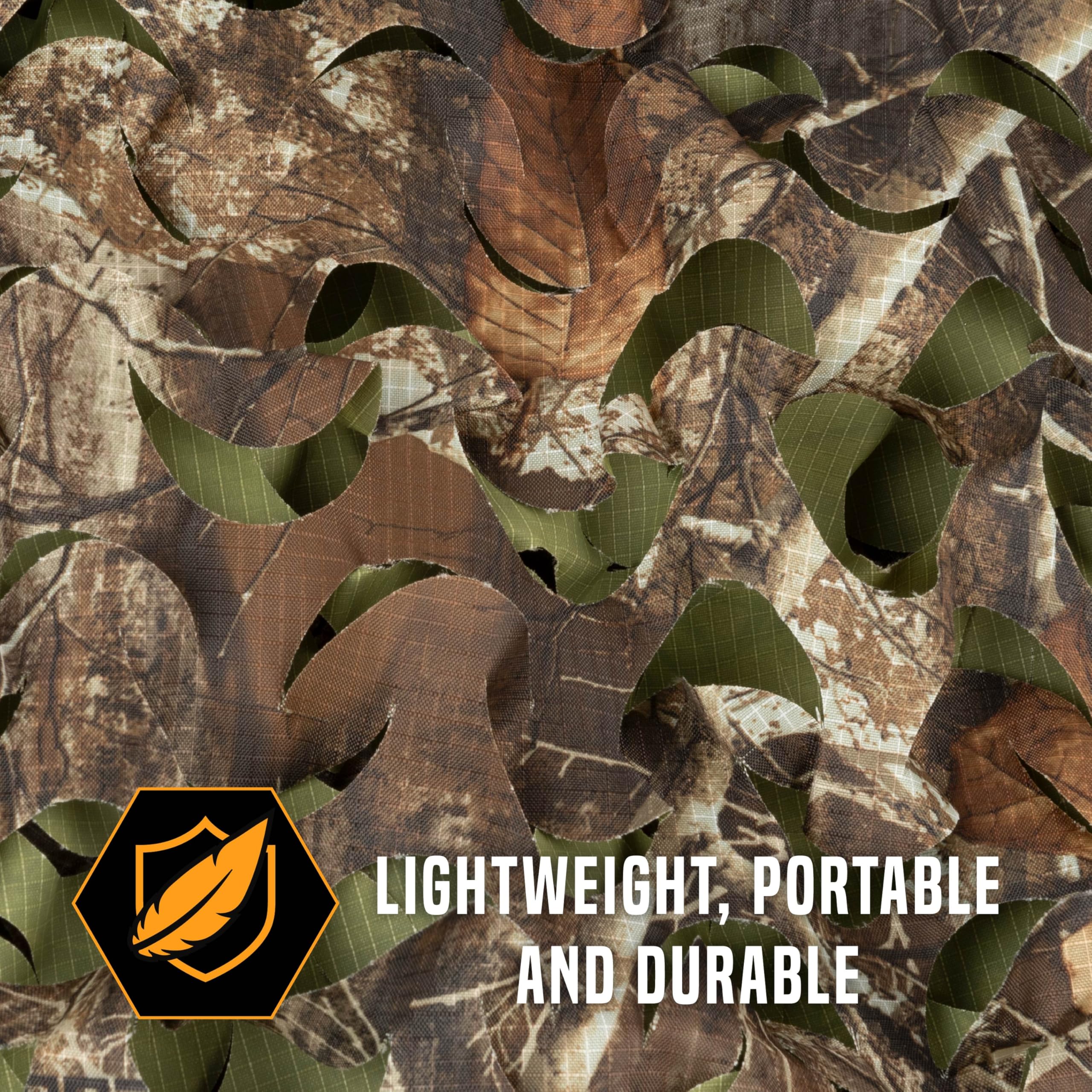 AC ALLEN lightweight camo weighs under 1 lb for easy packing