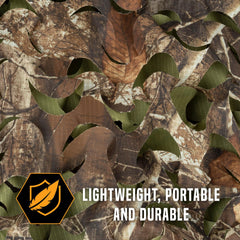 AC ALLEN lightweight camo weighs under 1 lb for easy packing