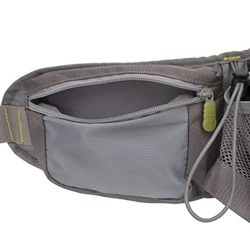 AC ALLEN Eagle River Lumbar Pack net D-ring attachment on strap.