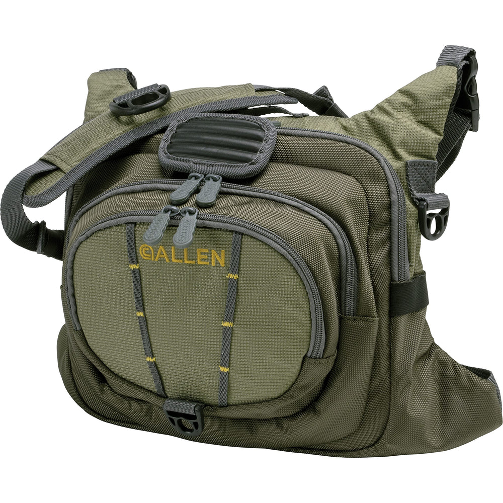 AC ALLEN Fall River Chest Pack padded neck strap with net D-ring.