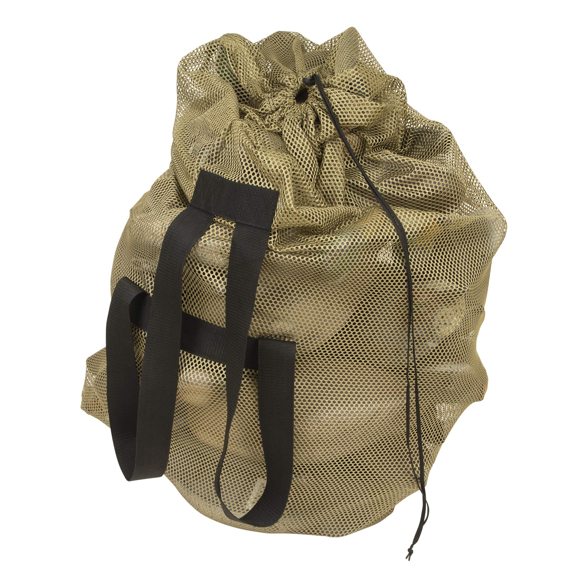 AC ALLEN shoulder carry with web straps for hands-free transport.