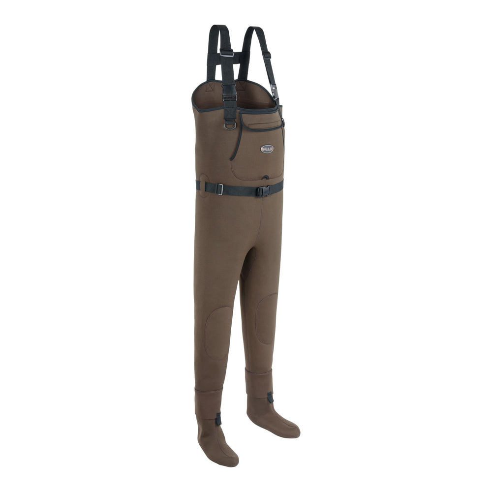 AC ALLEN Rock Creek neoprene waders with high-back design for extended warmth and splash protection.