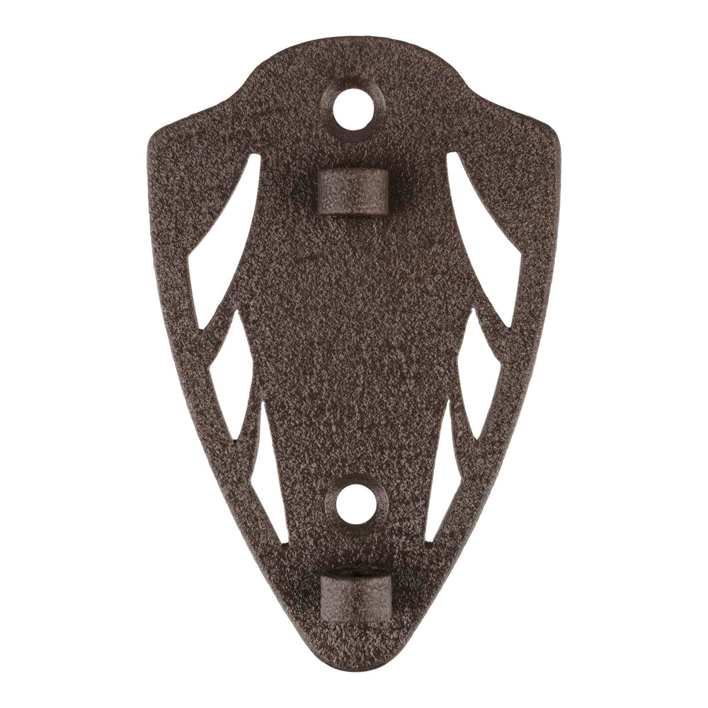 AC ALLEN Turkey Fan Display brown matte finish blends rustic decor.
