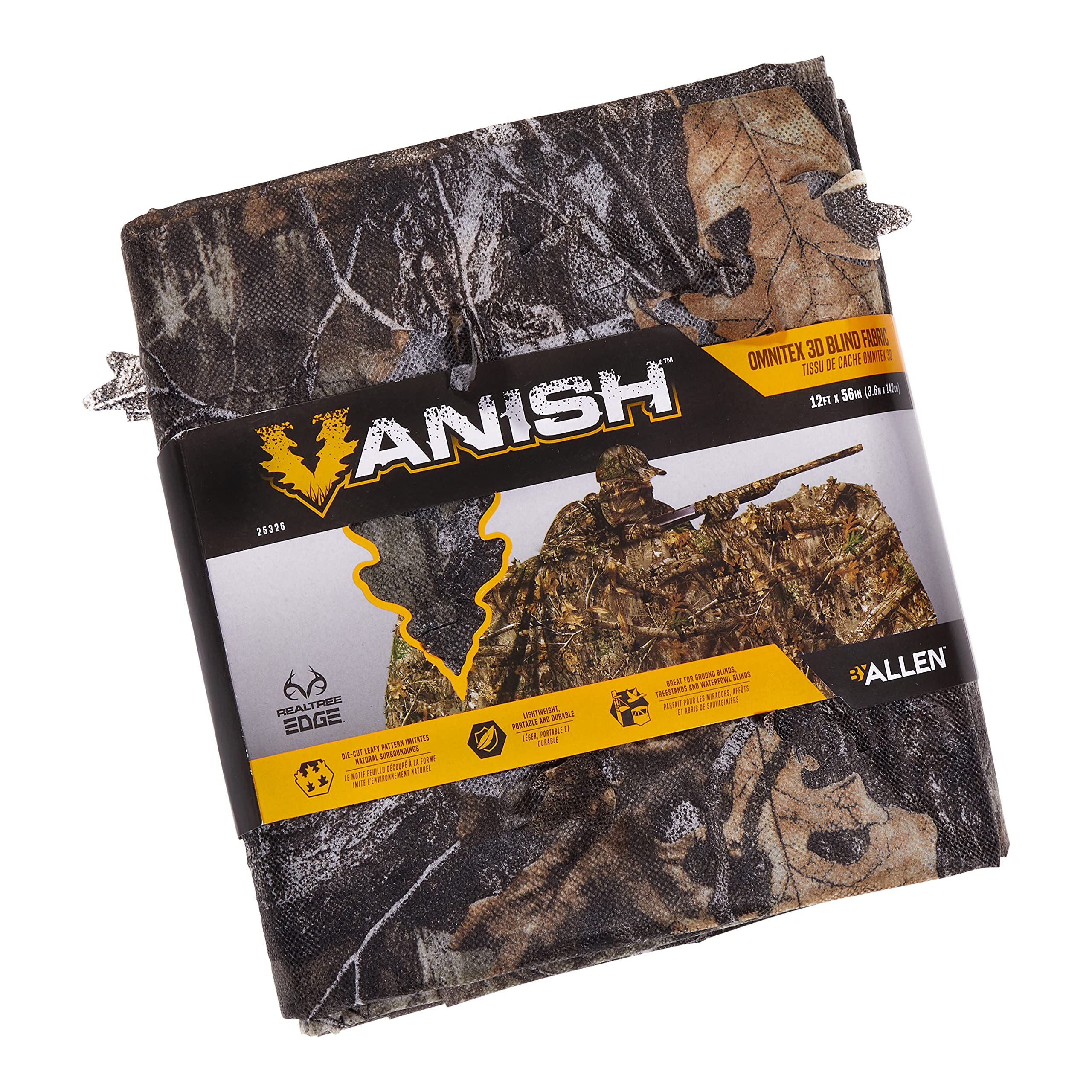 AC ALLEN Vanish 3D Leafy Omnitex blind, heavy-duty construction resists harsh conditions