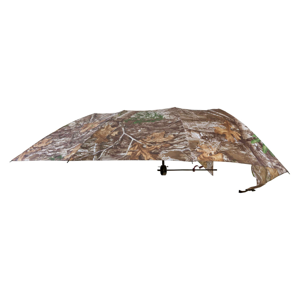 AC ALLEN Vanish 57in treestand umbrella in Realtree Edge camo shields you from rain and sun.