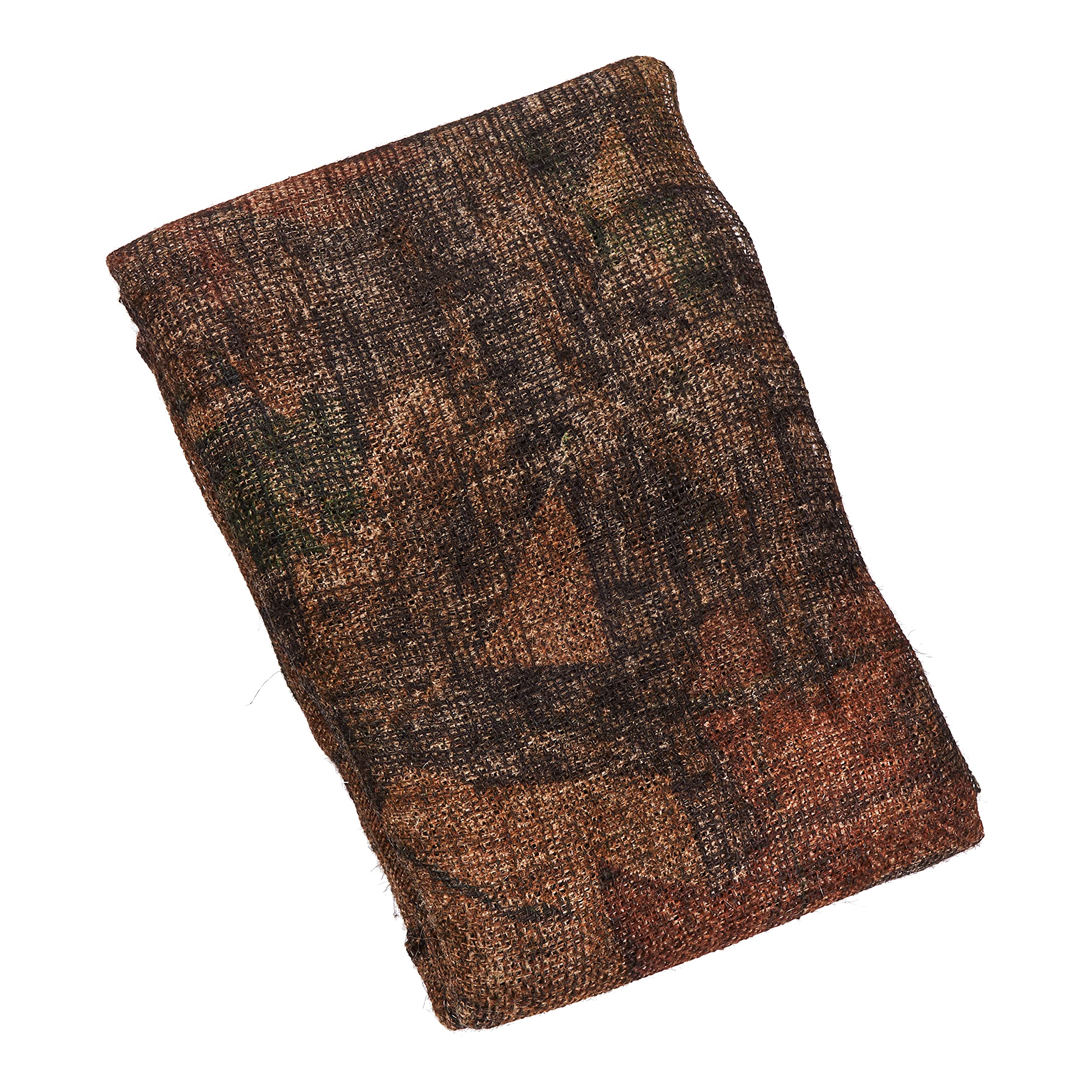 AC ALLEN Vanish blind camo burlap setup for silent concealment.