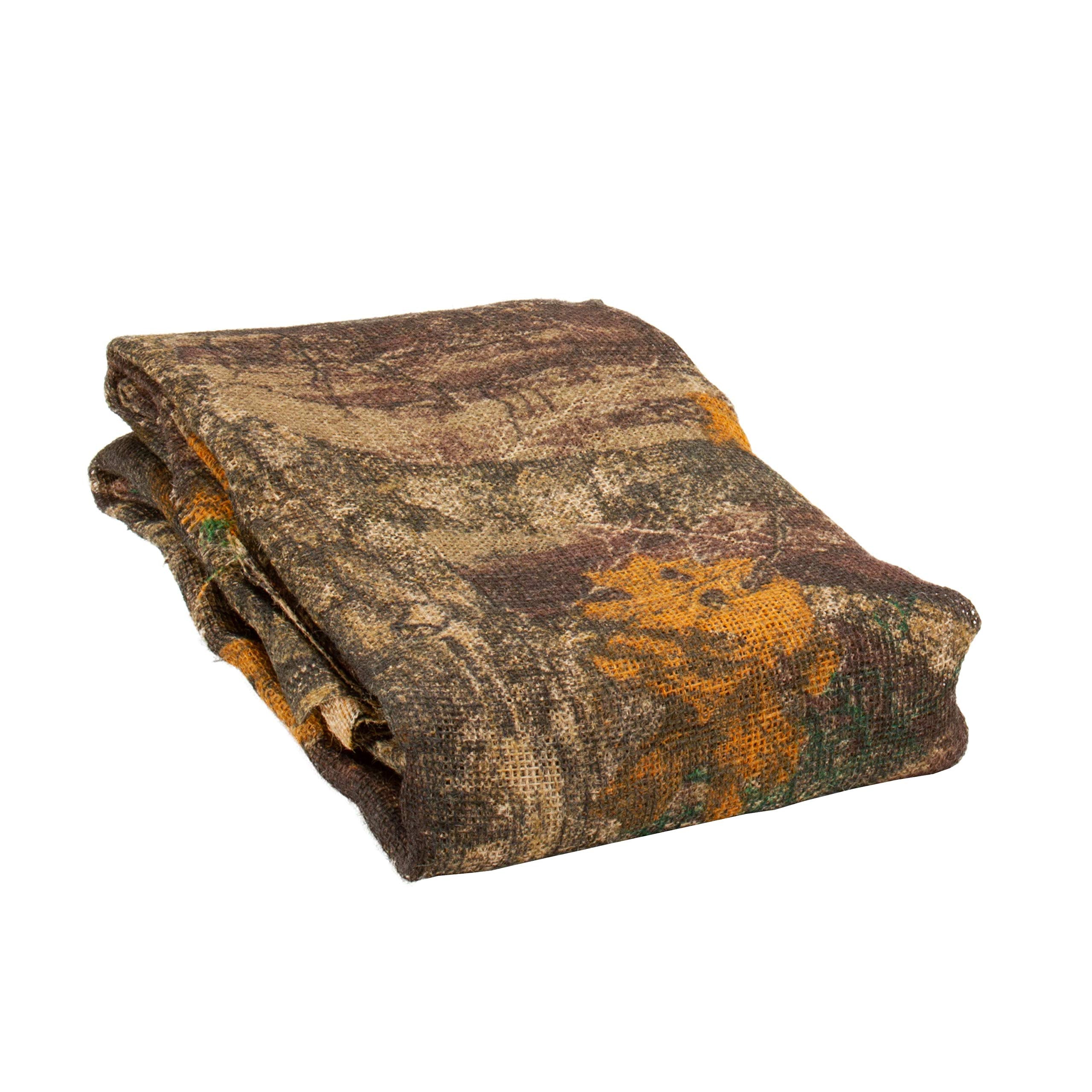 AC ALLEN Vanish blind camo burlap setup for silent concealment